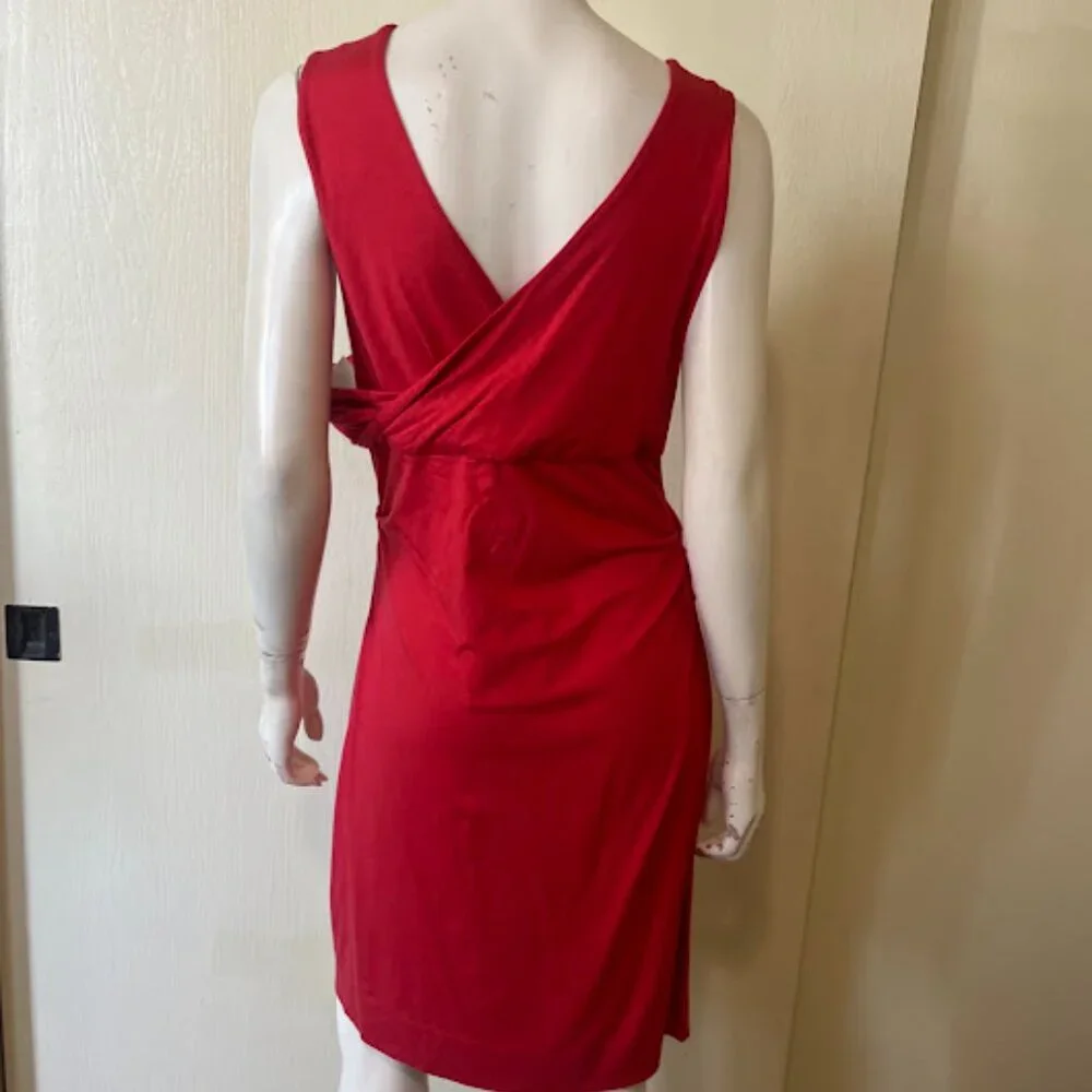 Diane von Furstenberg Parker Jersey Dress Large - Picture 4 of 5